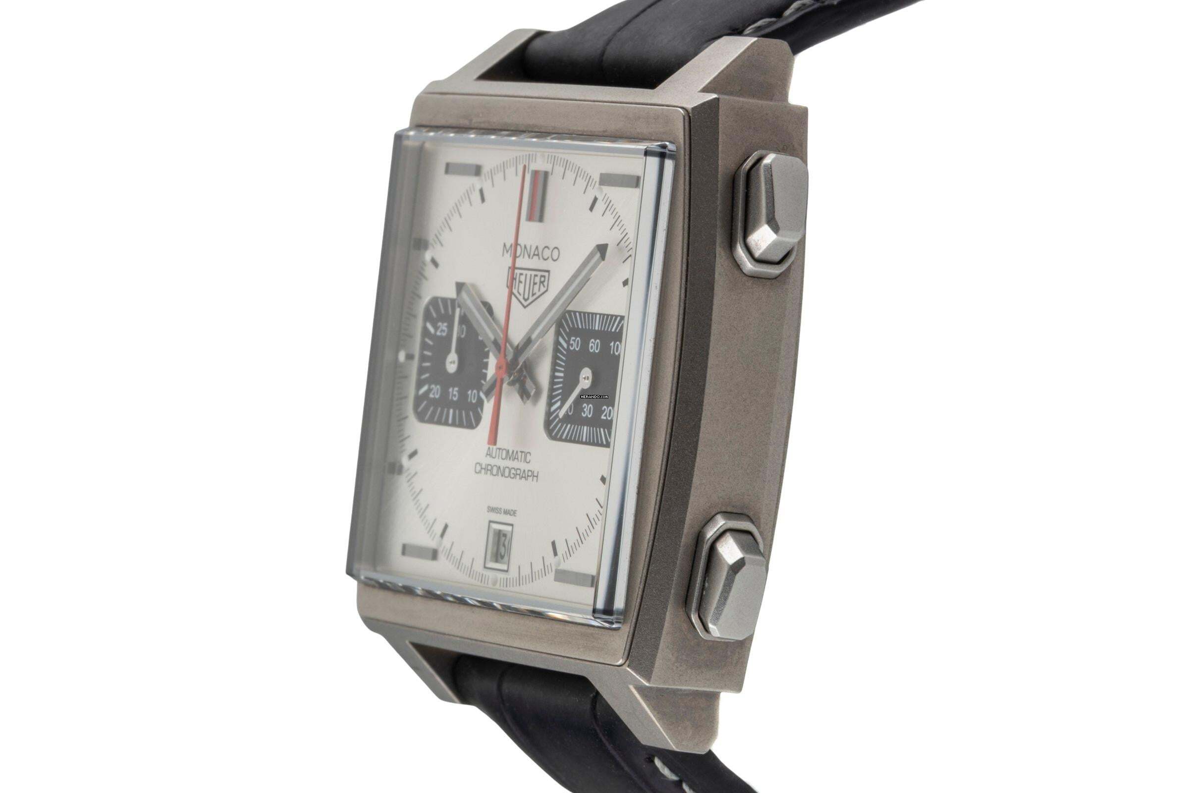 Thumbnail von TAG Heuer Monaco Chronograph Titan Automatik Ref. CAW218B.FC6496 Limited
