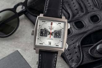 Thumbnail von TAG Heuer Monaco Chronograph Titan Automatik Ref. CAW218B.FC6496 Limited