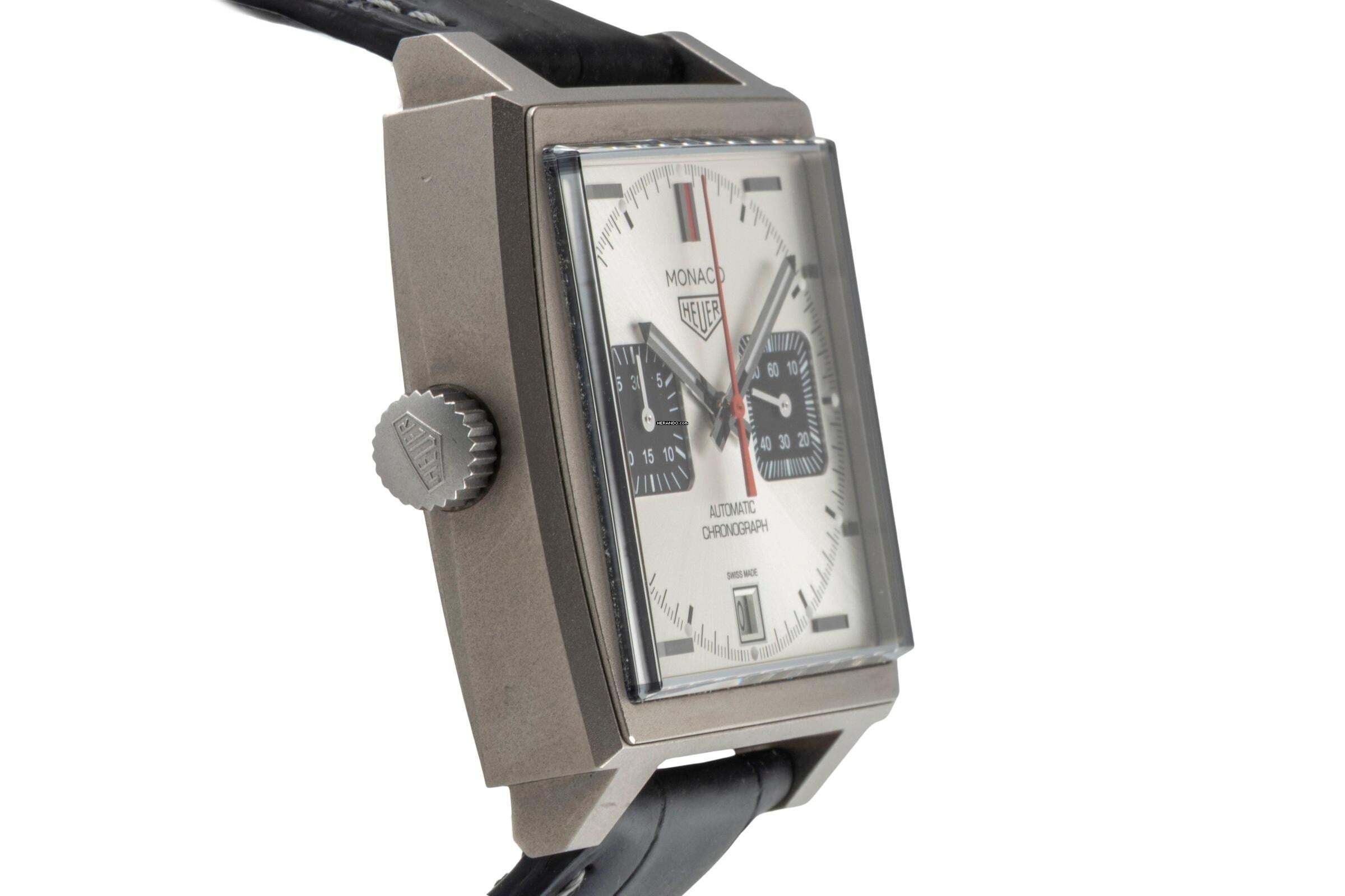 Thumbnail von TAG Heuer Monaco Chronograph Titan Automatik Ref. CAW218B.FC6496 Limited