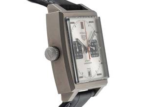 Thumbnail von TAG Heuer Monaco Chronograph Titan Automatik Ref. CAW218B.FC6496 Limited