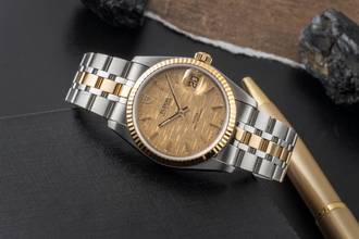 Thumbnail von Tudor Prince Date Stahl / Gold Linen Dial Automatik Ref. 74033 Paper 2001