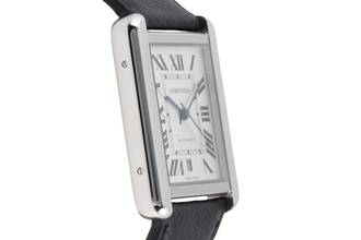 Thumbnail von Cartier Tank Solo XL Edelstahl Automatik Herrenuhr Ref. WSTA0029 B&P