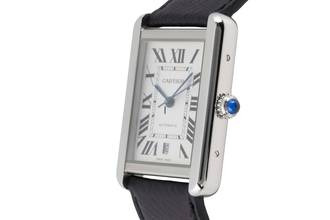 Thumbnail von Cartier Tank Solo XL Edelstahl Automatik Herrenuhr Ref. WSTA0029 B&P