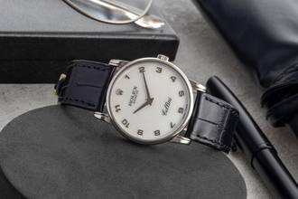 Thumbnail von Rolex Cellini 18k (0,750) Weissgold Handaufzug Herrenuhr Ref. 5116 Klassiker