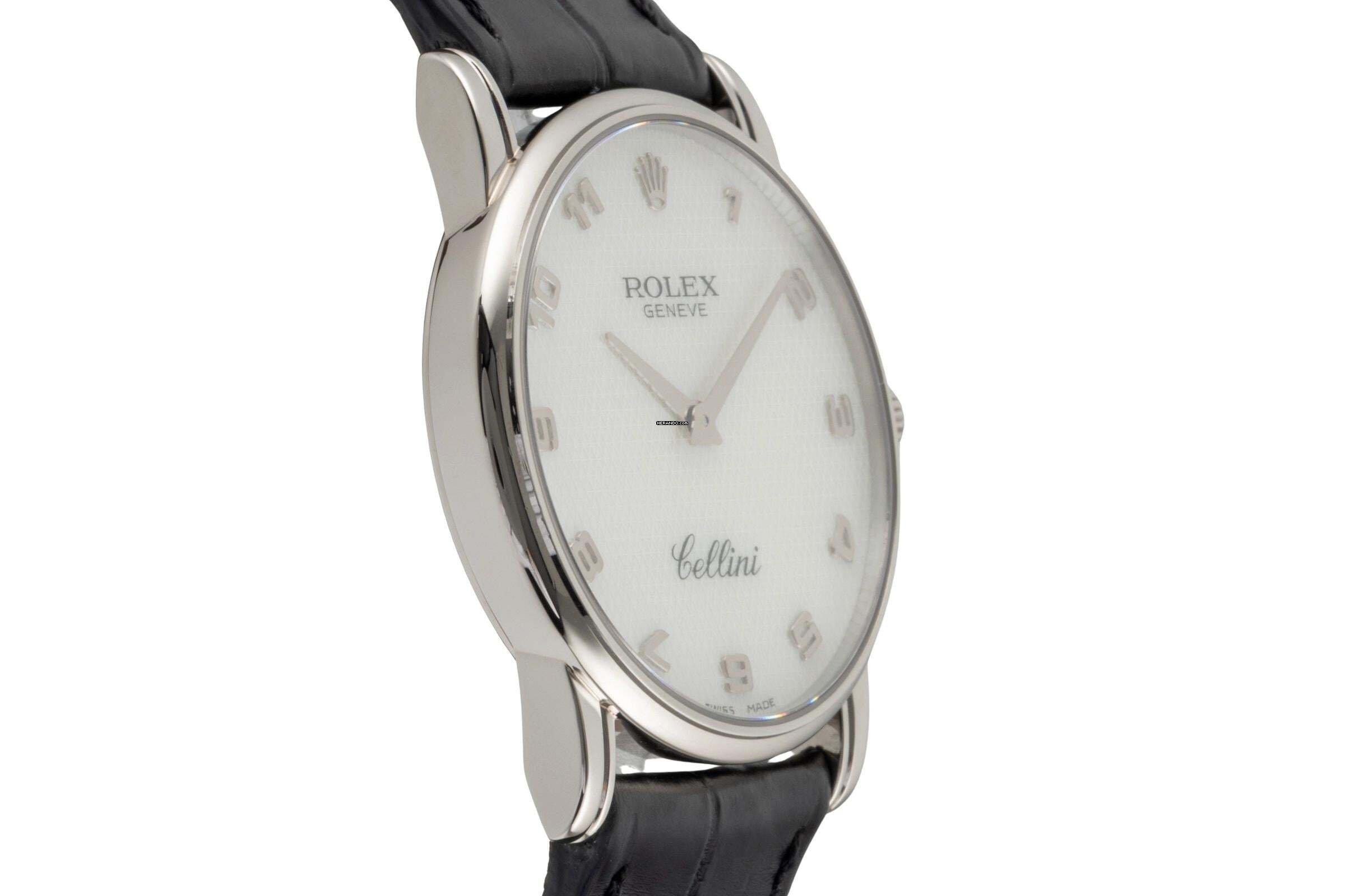 Thumbnail von Rolex Cellini 18k (0,750) Weissgold Handaufzug Herrenuhr Ref. 5116 Klassiker