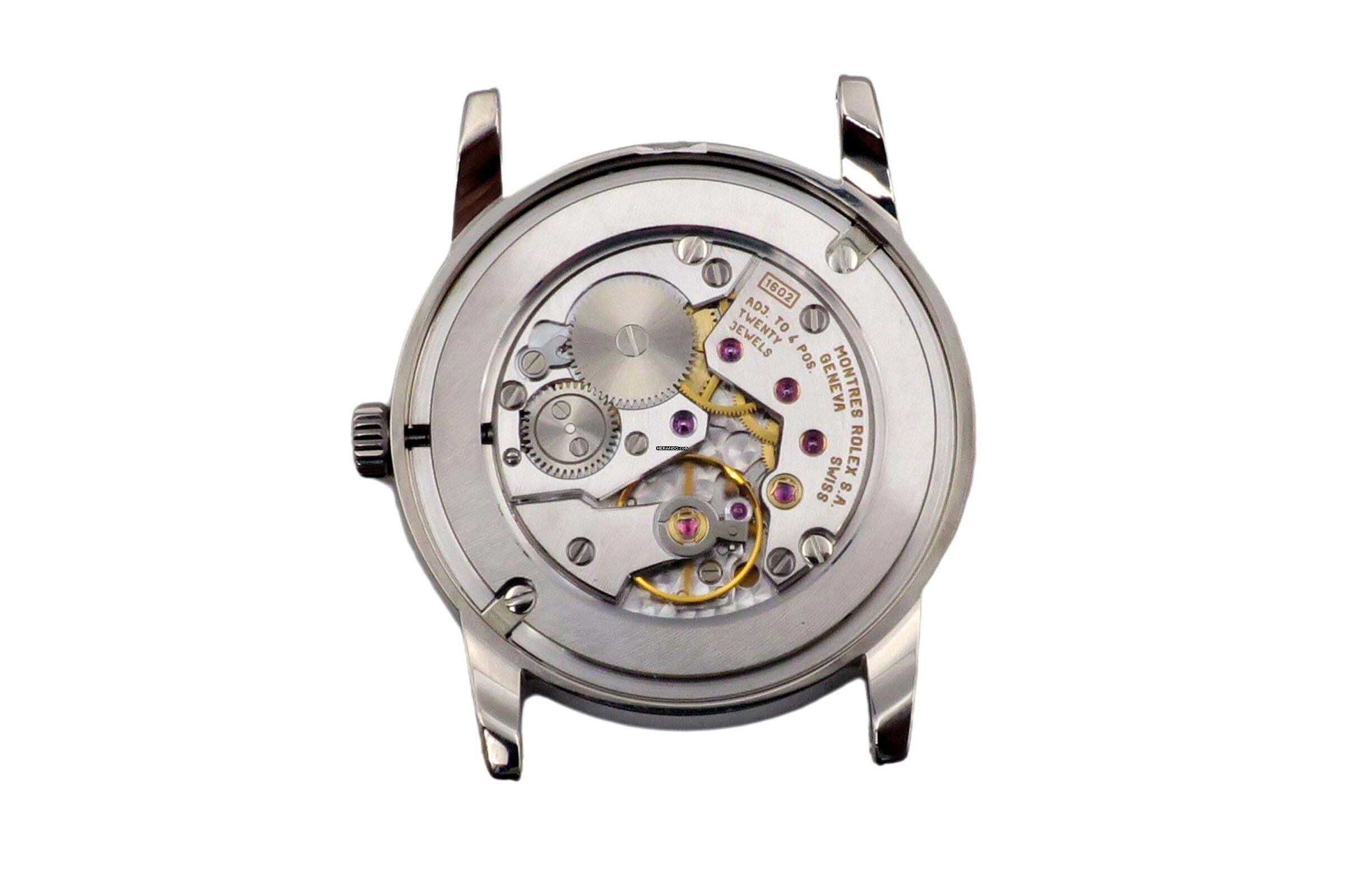 Thumbnail von Rolex Cellini 18k (0,750) Weissgold Handaufzug Herrenuhr Ref. 5116 Klassiker