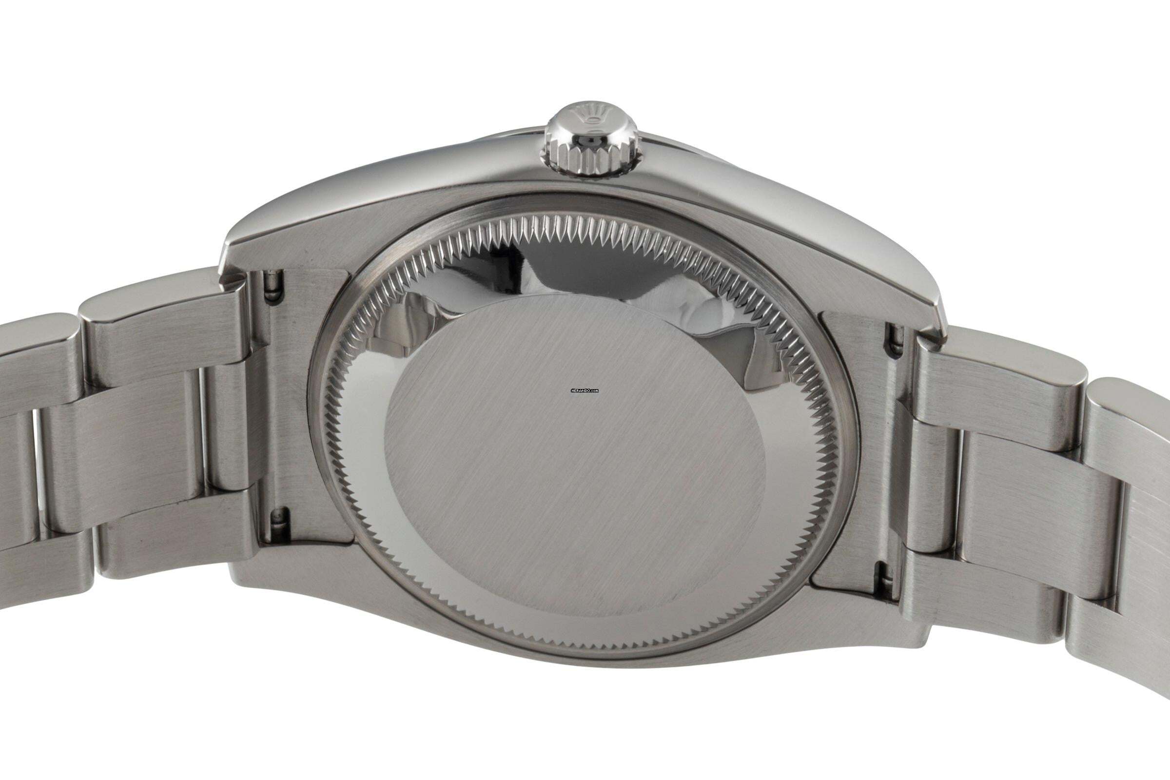 Thumbnail von Rolex Air King 34 Silver Dial Oyster Edelstahl Automatik Ref. 114200 B&P 2017