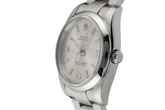 Thumbnail von Rolex Air King 34 Silver Dial Oyster Edelstahl Automatik Ref. 114200 B&P 2017