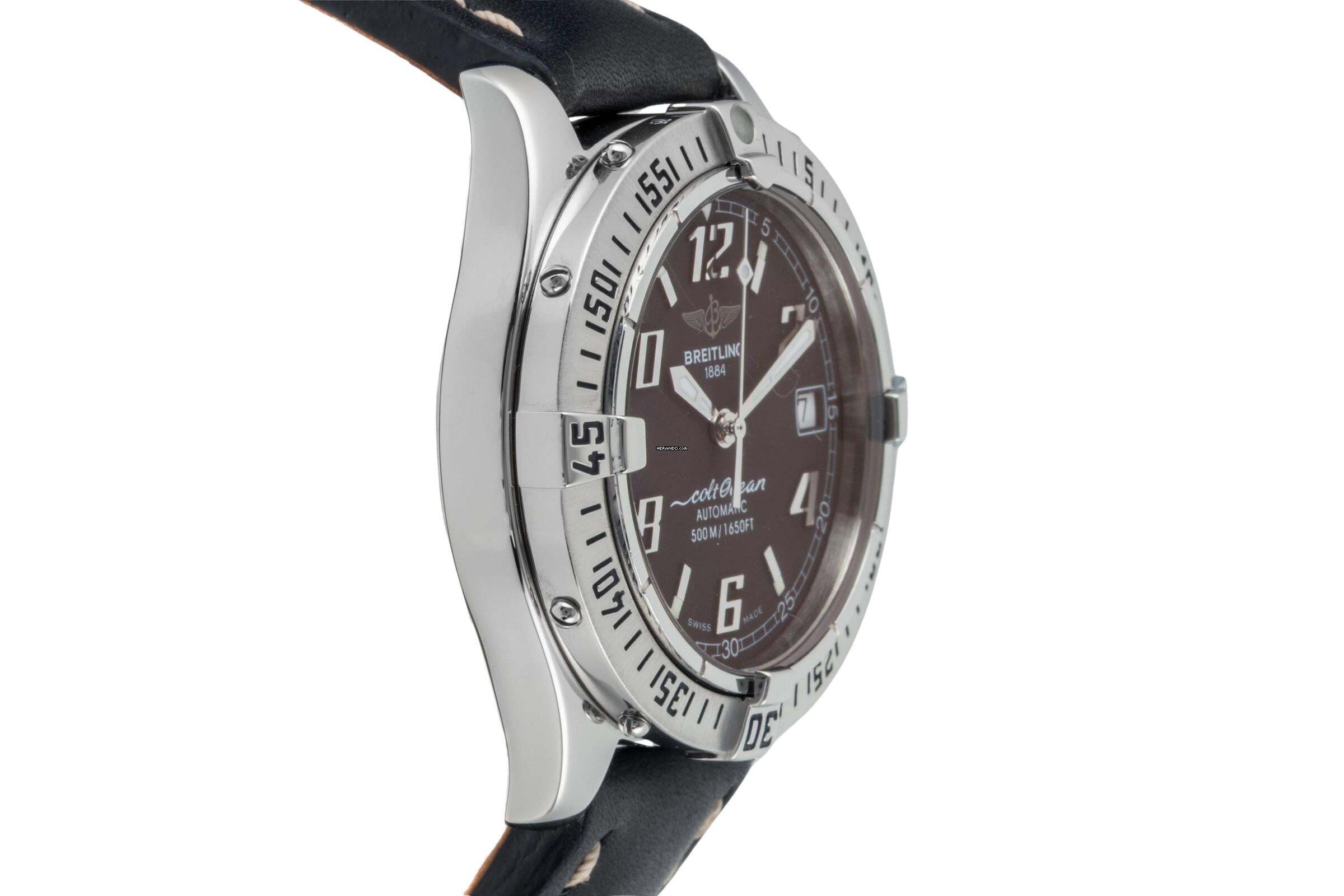 Thumbnail von Orologio da uomo Breitling Colt Automatic Chronometer 500M in acciaio automatico Ref. A17350