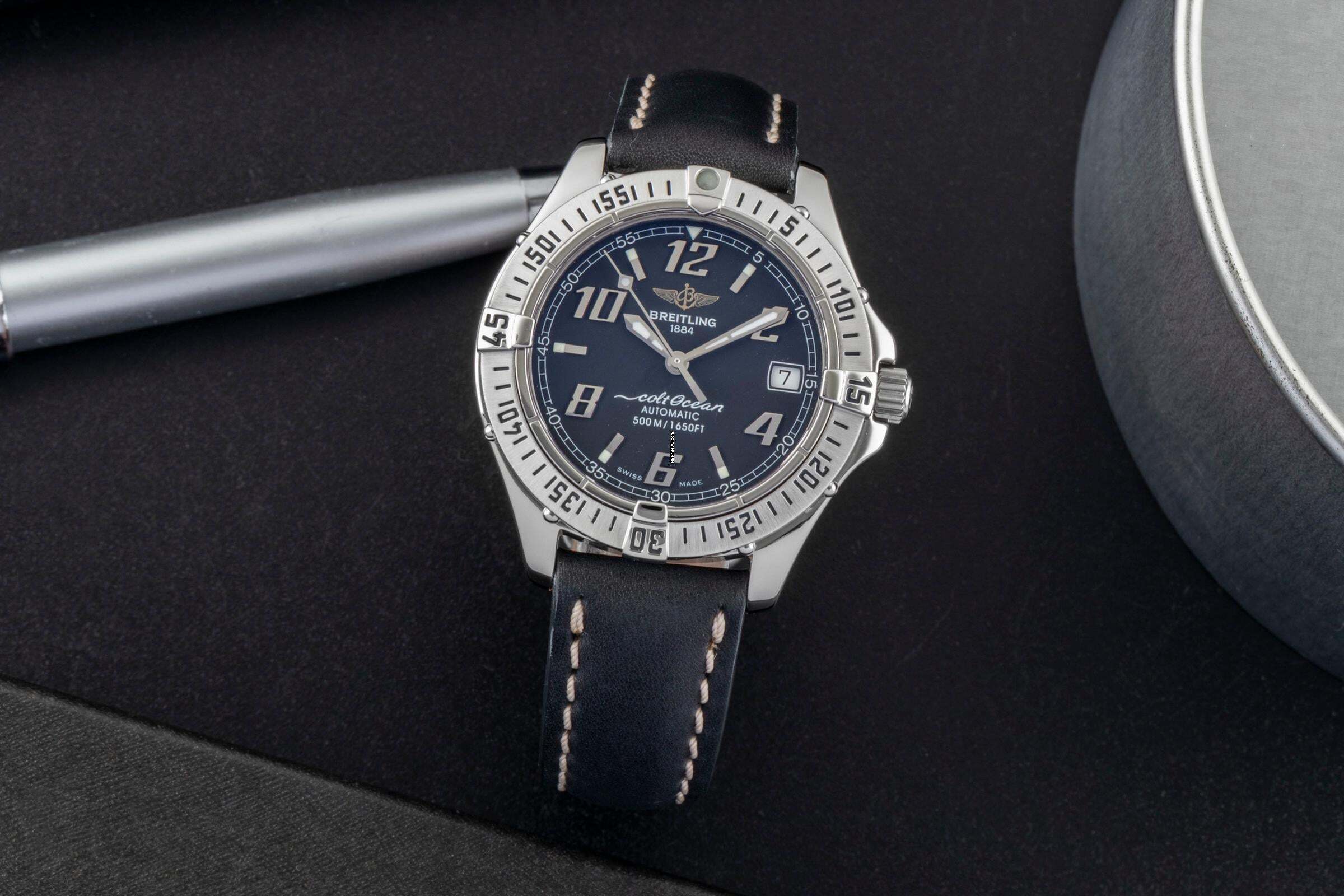 Thumbnail von Orologio da uomo Breitling Colt Automatic Chronometer 500M in acciaio automatico Ref. A17350