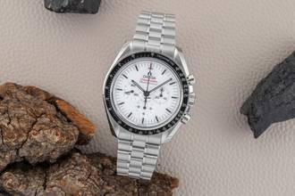 Thumbnail von Omega Speedmaster Professional Moonwatch Chronograph Stahl Ref. 310.30.42.50.04.001 B&P 2025