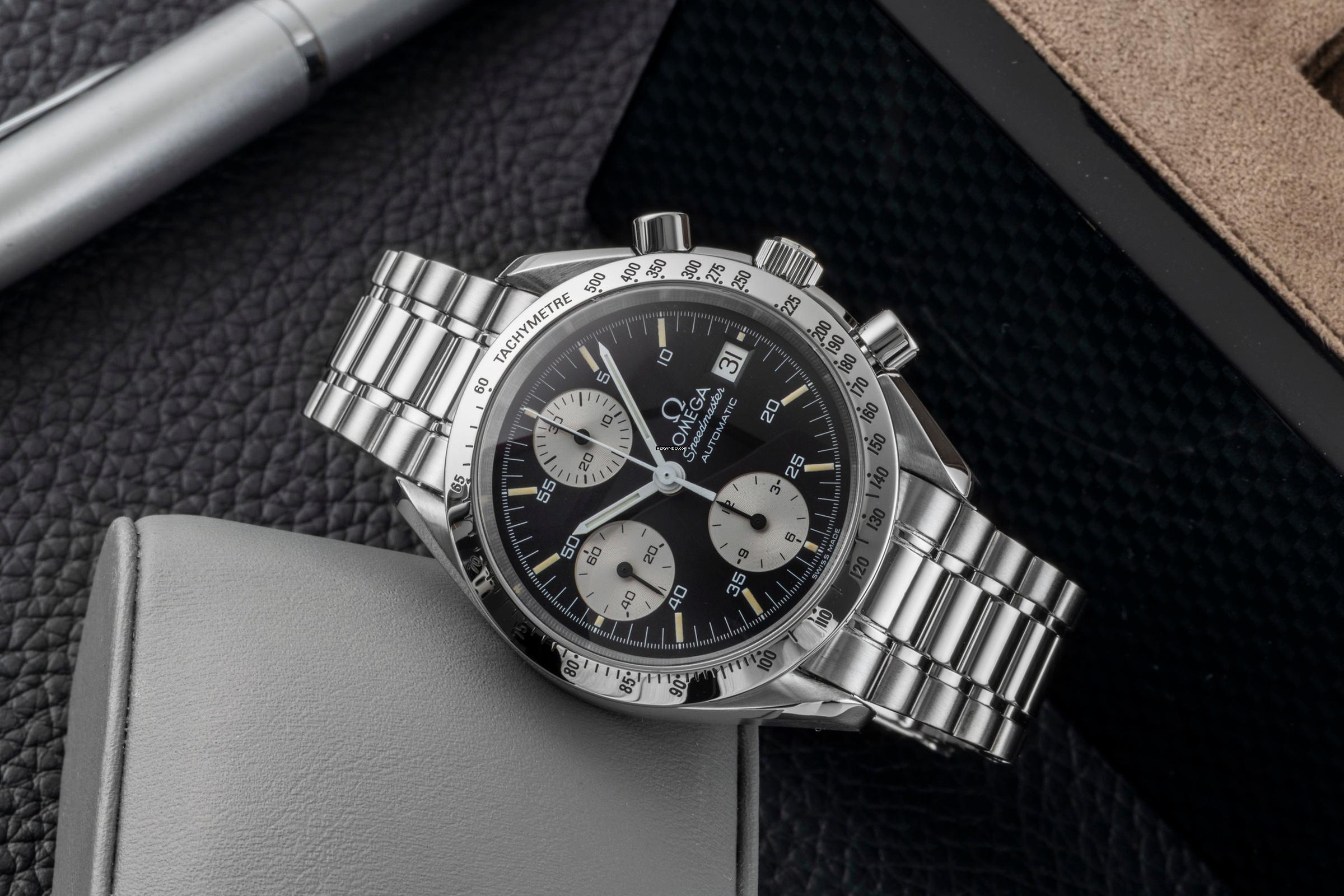 Thumbnail von Omega Speedmaster Chronographe en acier automatique Montre pour homme 3511.50.00