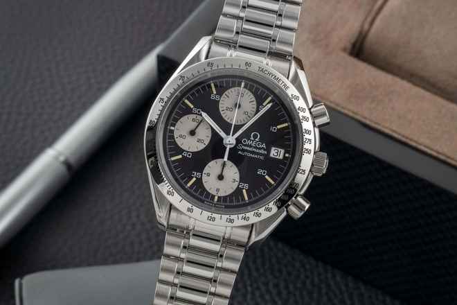 Omega Speedmaster Cronógrafo de acero, automático, reloj de caballero 3511.50.00