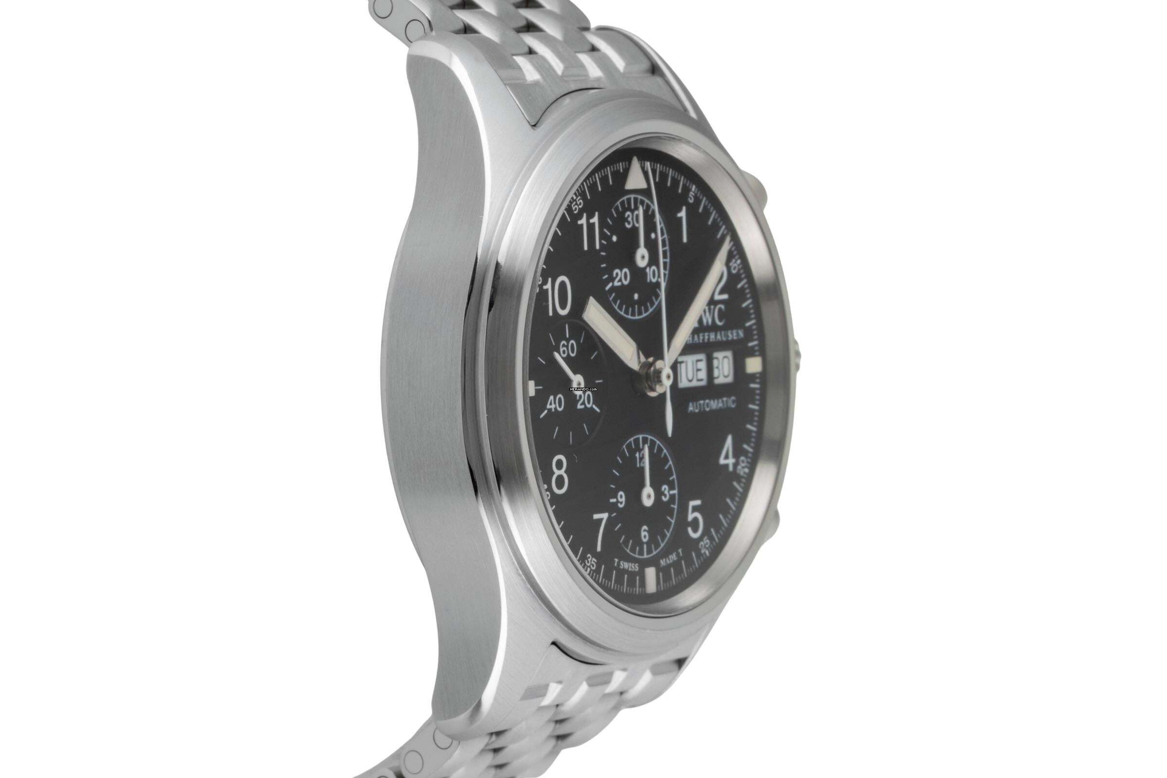 Thumbnail von IWC Fliegeruhr Chronograph Fliegerchronograph Chronograph Stahl Automatik Herrenuhr Ref. IW370607