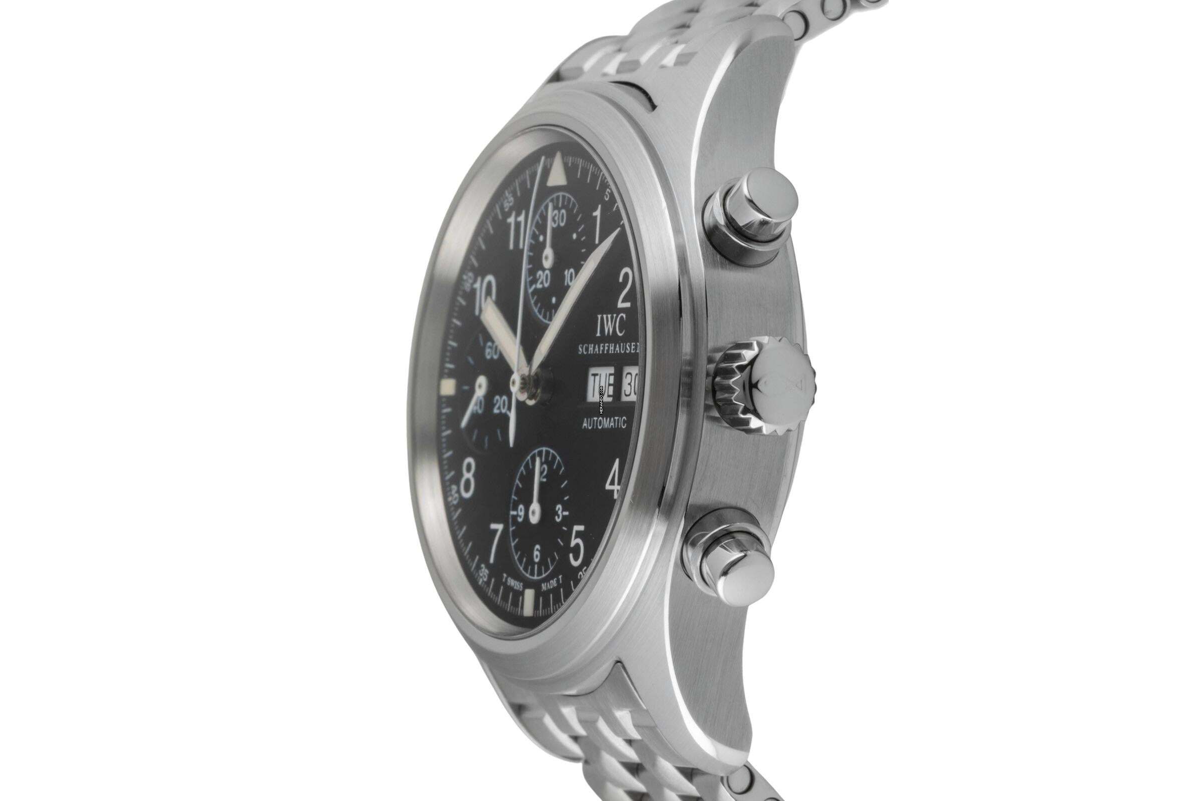 Thumbnail von IWC Fliegeruhr Chronograph Fliegerchronograph Chronograph Stahl Automatik Herrenuhr Ref. IW370607