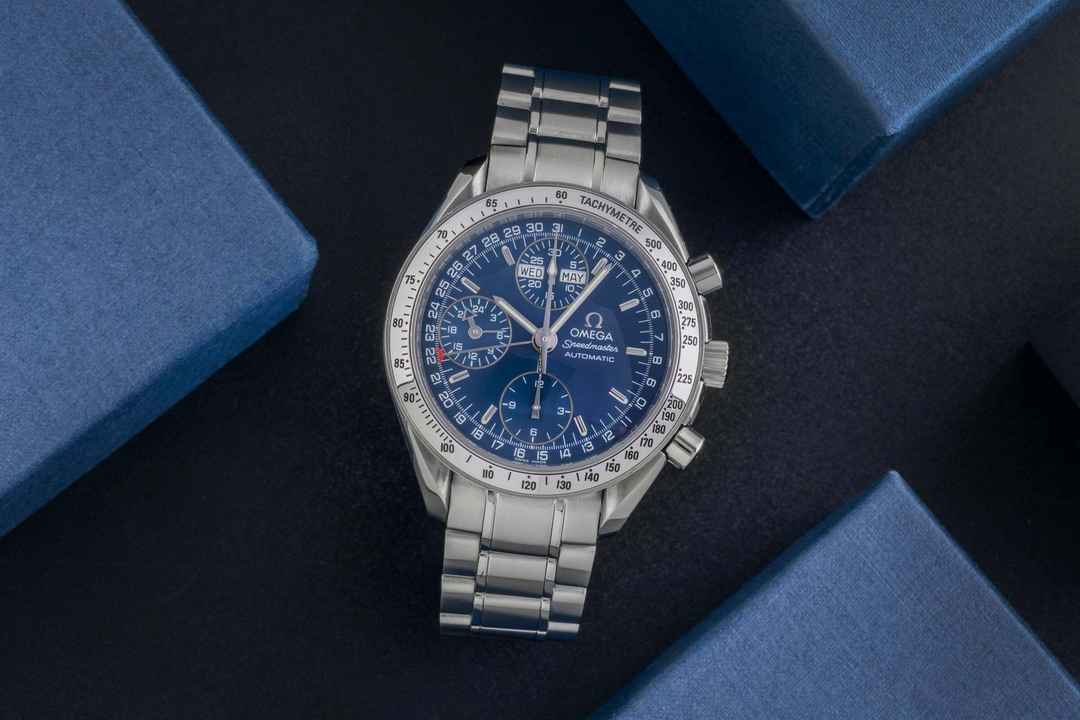  Omega Speedmaster Day Date Chronograph Automatik Edelstahl Ref. 3523.80.00 