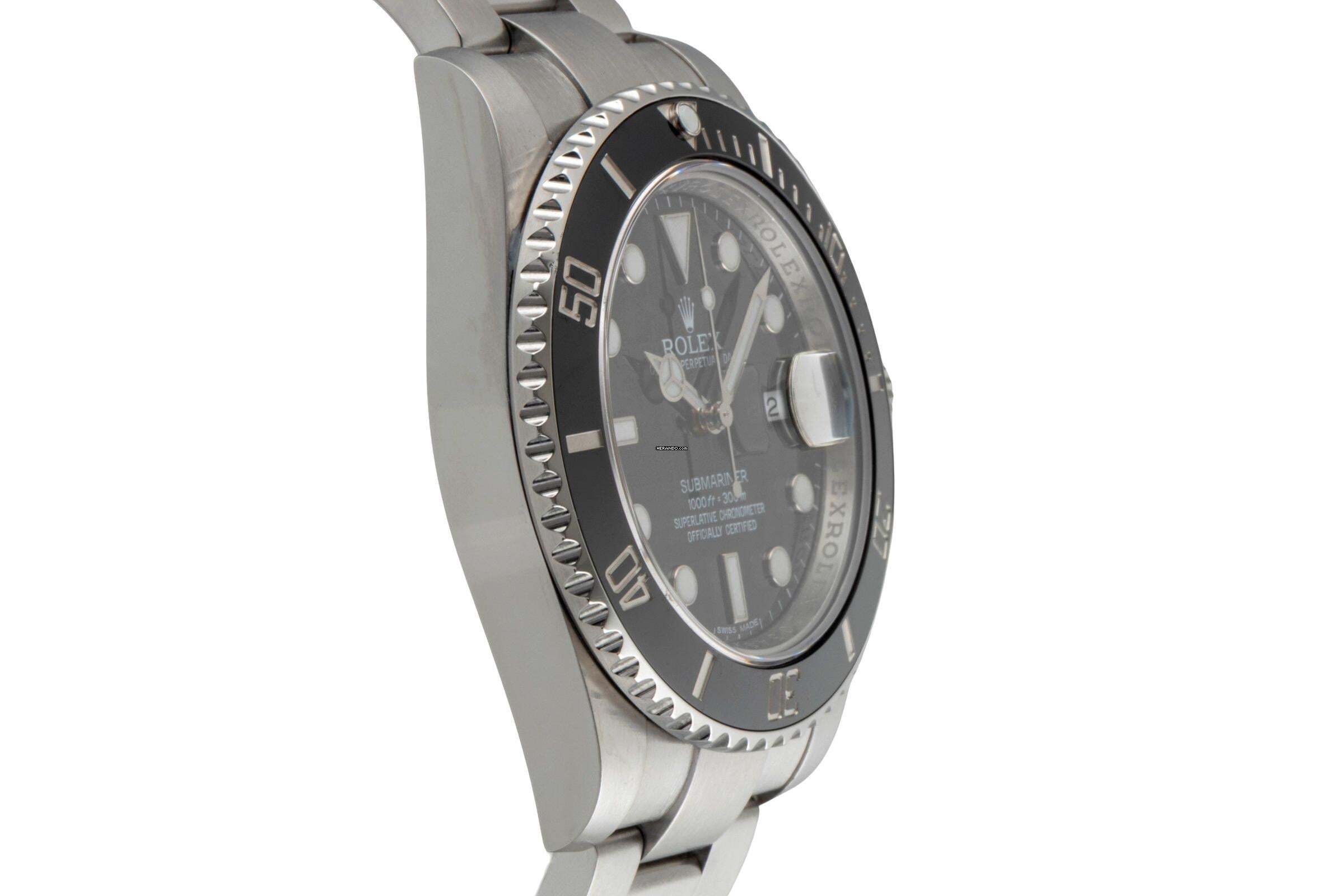 Thumbnail von Rolex Submariner Date 40 Stahl Automatik Herrenuhr Ref. 116610 Box