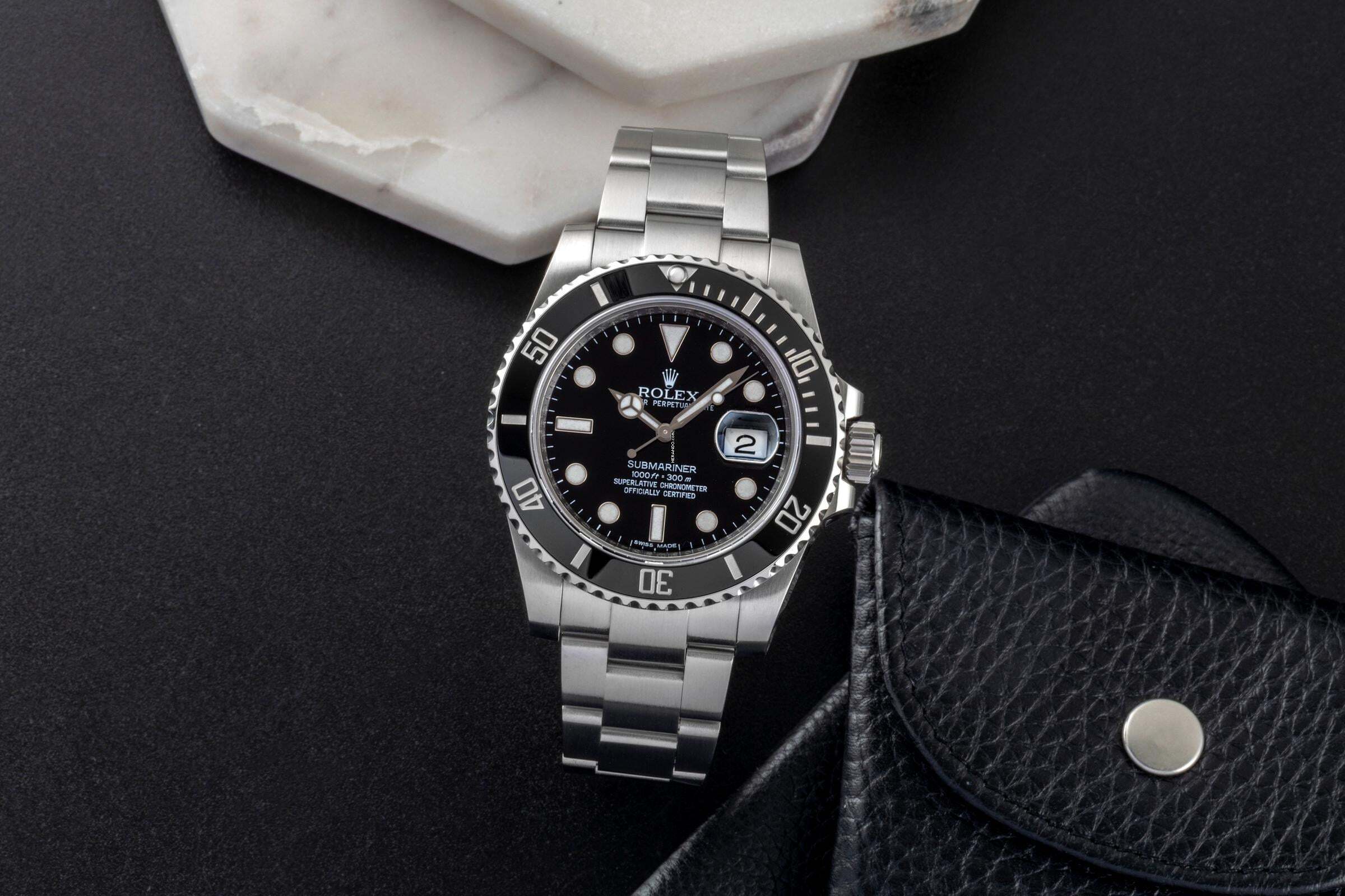 Thumbnail von Rolex Submariner Date 40 Stahl Automatik Herrenuhr Ref. 116610 Box