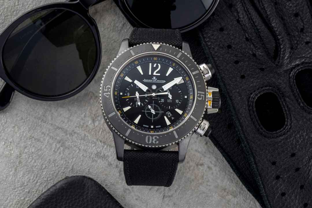 Jaeger-LeCoultre Master Compressor Diving Chronograph GMT Navy SEALs Automatik Titan Ref. Q178T471 159.T.C7 Papers 