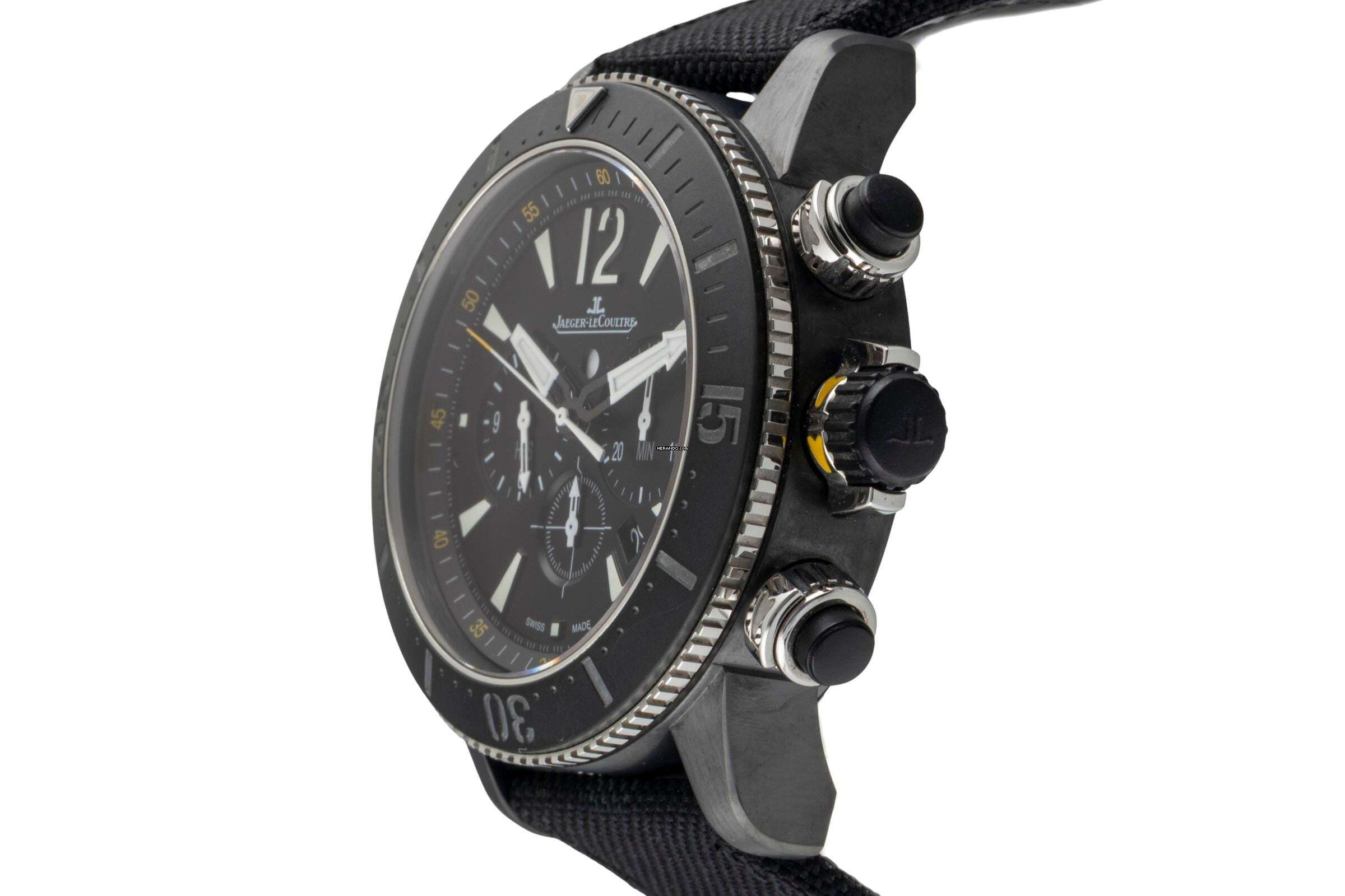 Thumbnail von Jaeger-LeCoultre Master Compressor Diving Chronograph GMT Navy SEALs Automatik Titan Ref. Q178T471 159.T.C7 Papers