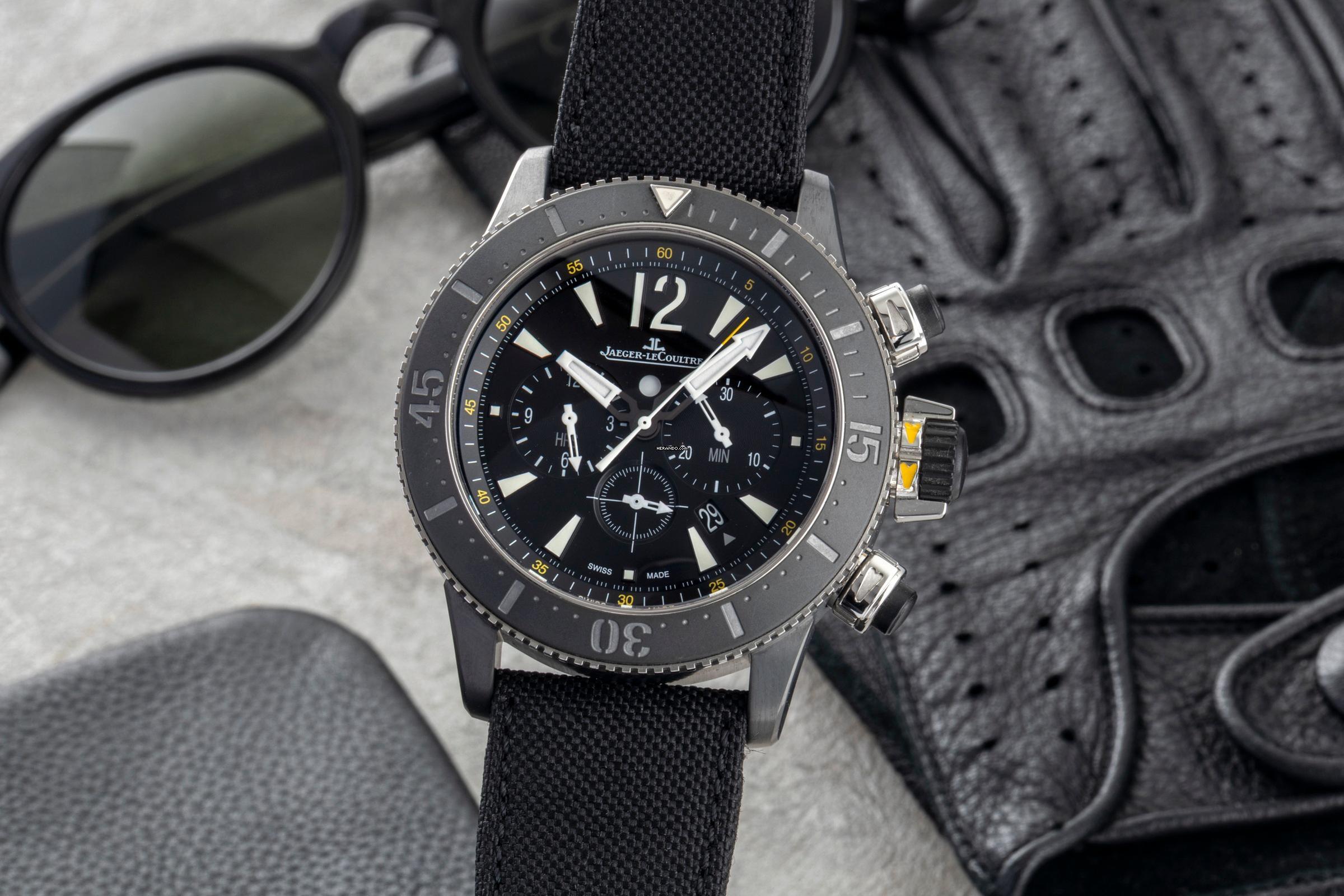 Thumbnail von Jaeger-LeCoultre Master Compressor Diving Chronograph GMT Navy SEALs Automatik Titan Ref. Q178T471 159.T.C7 Papers