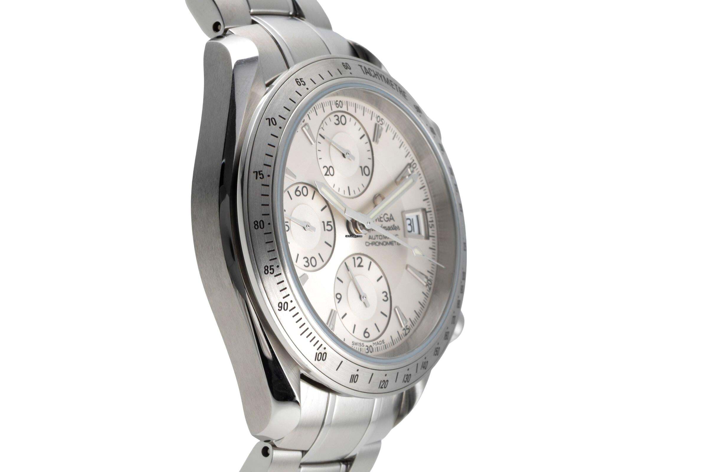 Thumbnail von Omega Speedmaster Date Chronograph Stahl Automatik Ref. 3211.30.00