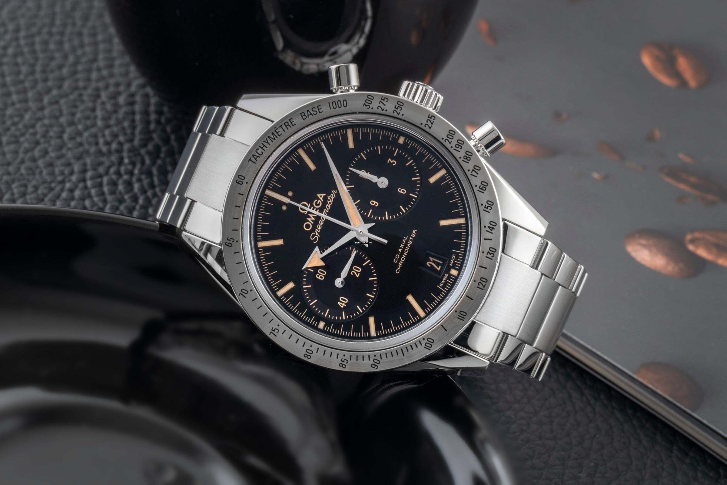Thumbnail von Omega Speedmaster '57 Co-Axial Chronograph Ref. 331.10.42.51.01.002 Papers 2015