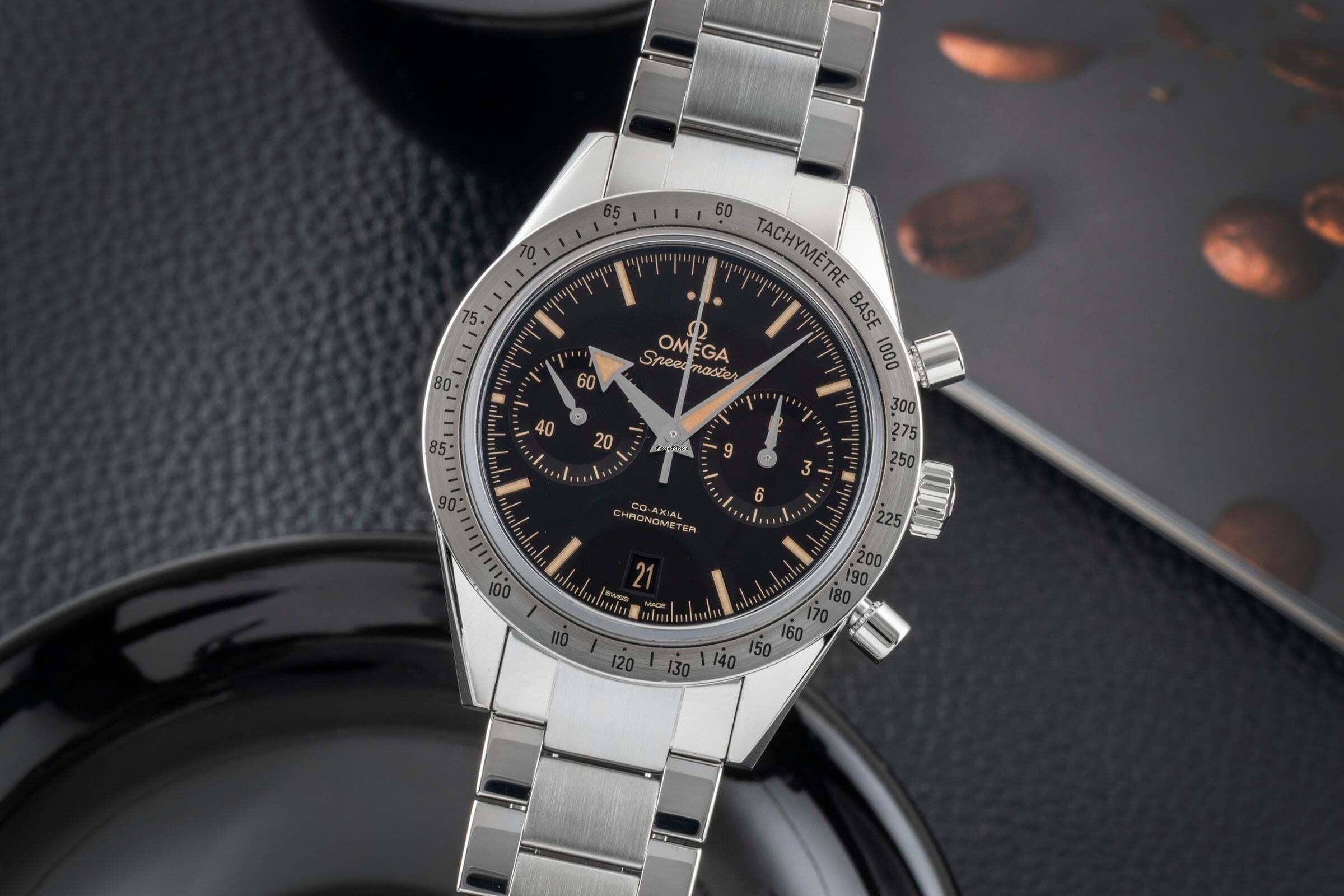Thumbnail von Omega Speedmaster '57 Co-Axial Chronograph Ref. 331.10.42.51.01.002 Papers 2015
