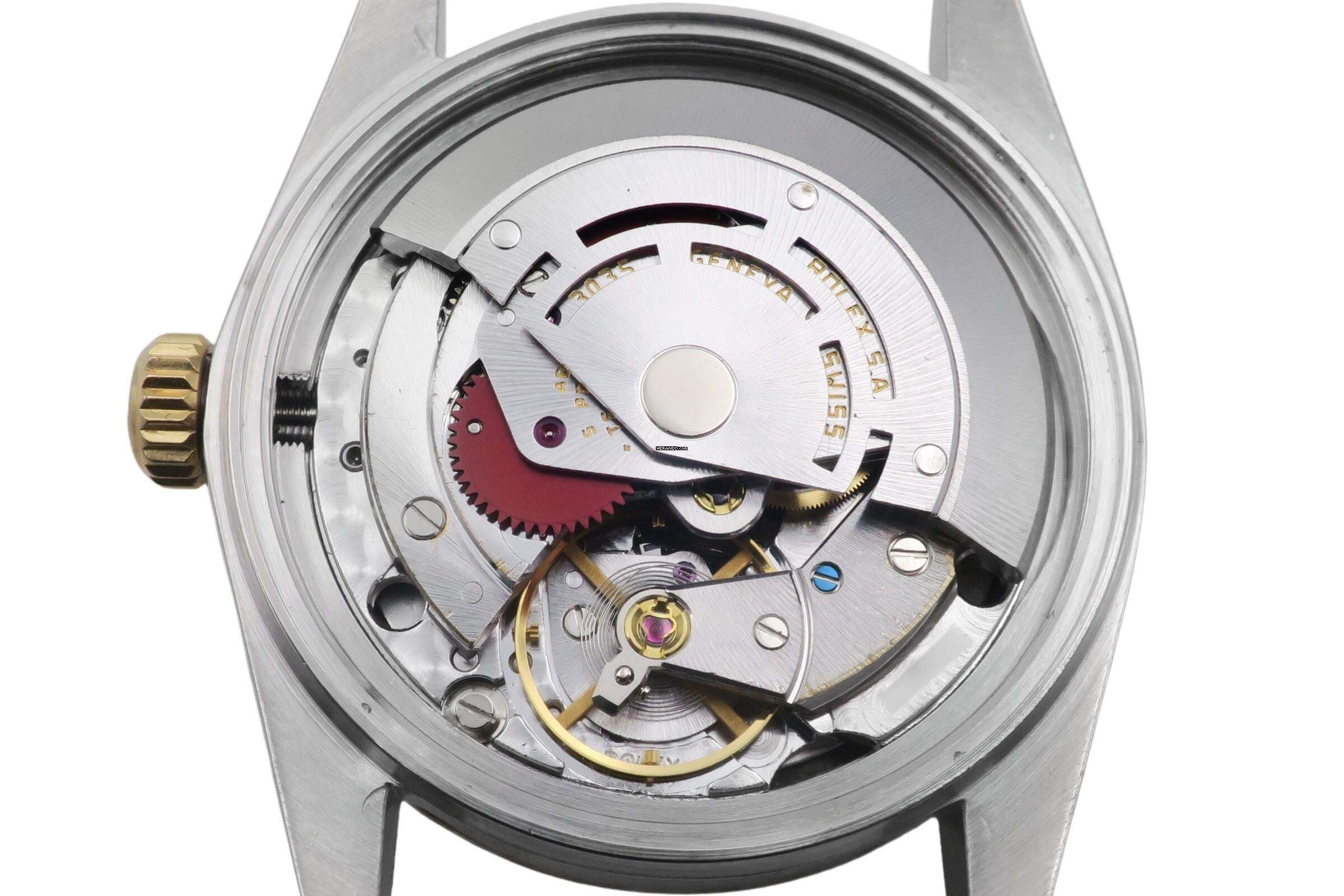 Thumbnail von Rolex Datejust 36 Oyster Perpetual Stahl / Gold Automatik Ref 16013 B&P 1981