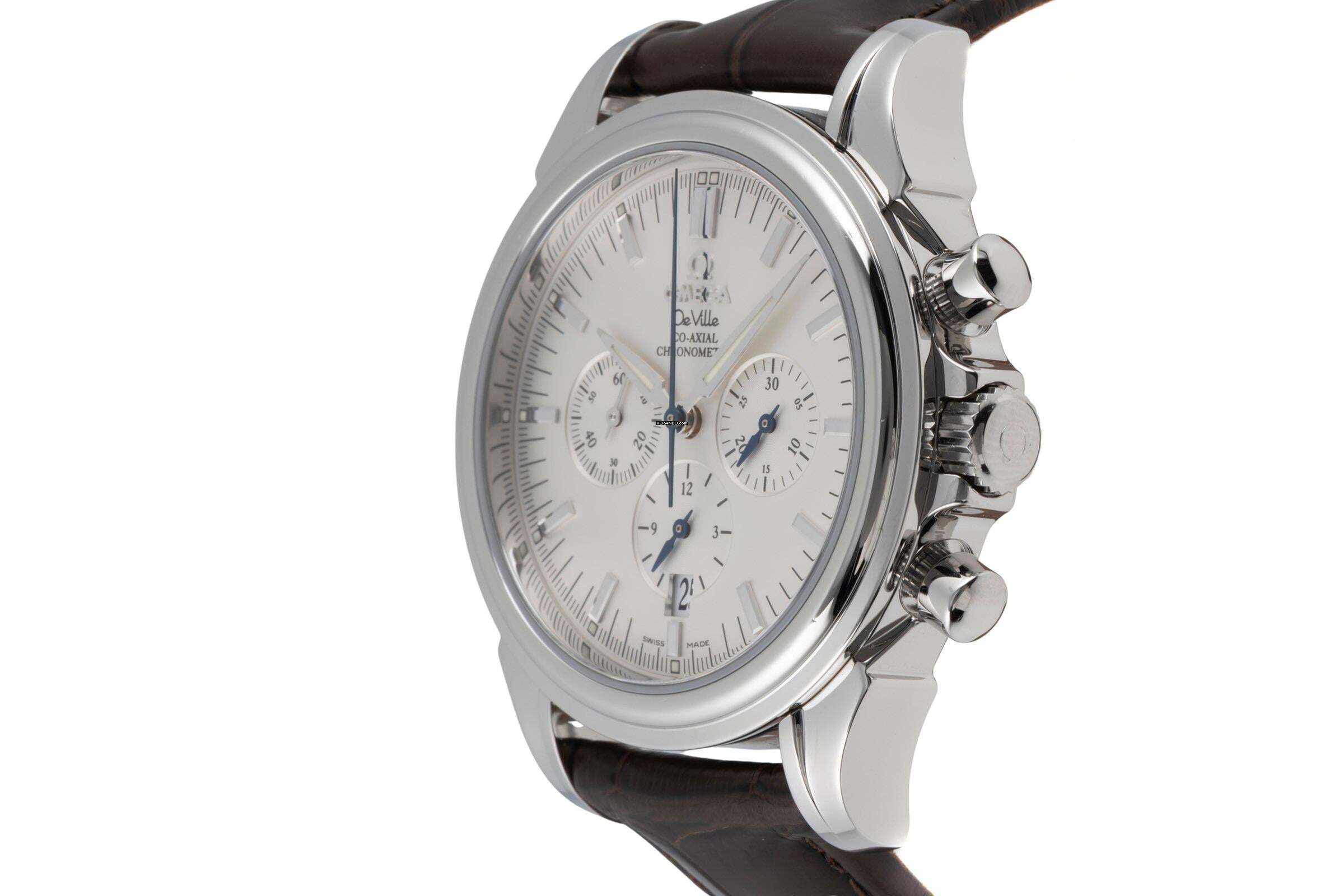 Thumbnail von Omega De Ville Co-Axial Chronograph Co-Axial Automatik Stahl Herrenuhr Ref 4841.31.00 B&P