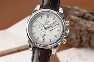 Thumbnail von Omega De Ville Co-Axial Chronograph Co-Axial Automatik Stahl Herrenuhr Ref 4841.31.00 B&P