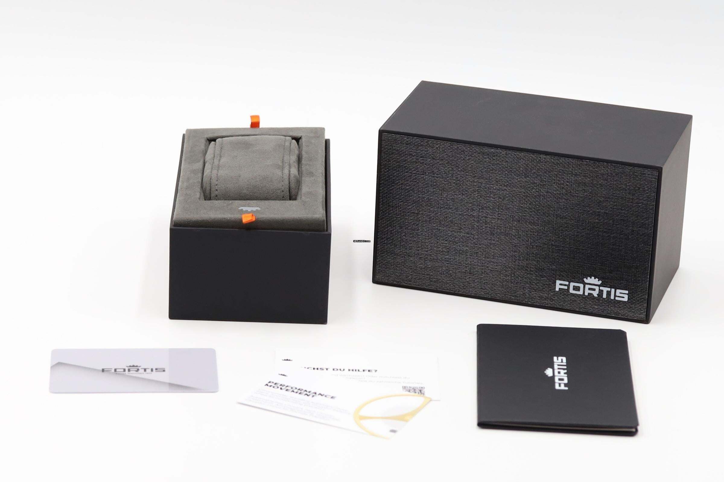 Thumbnail von Fortis Marinemaster M-44 Ocean Blue Stahl Automatik Herrenuhr Ref. F8120022 B&P