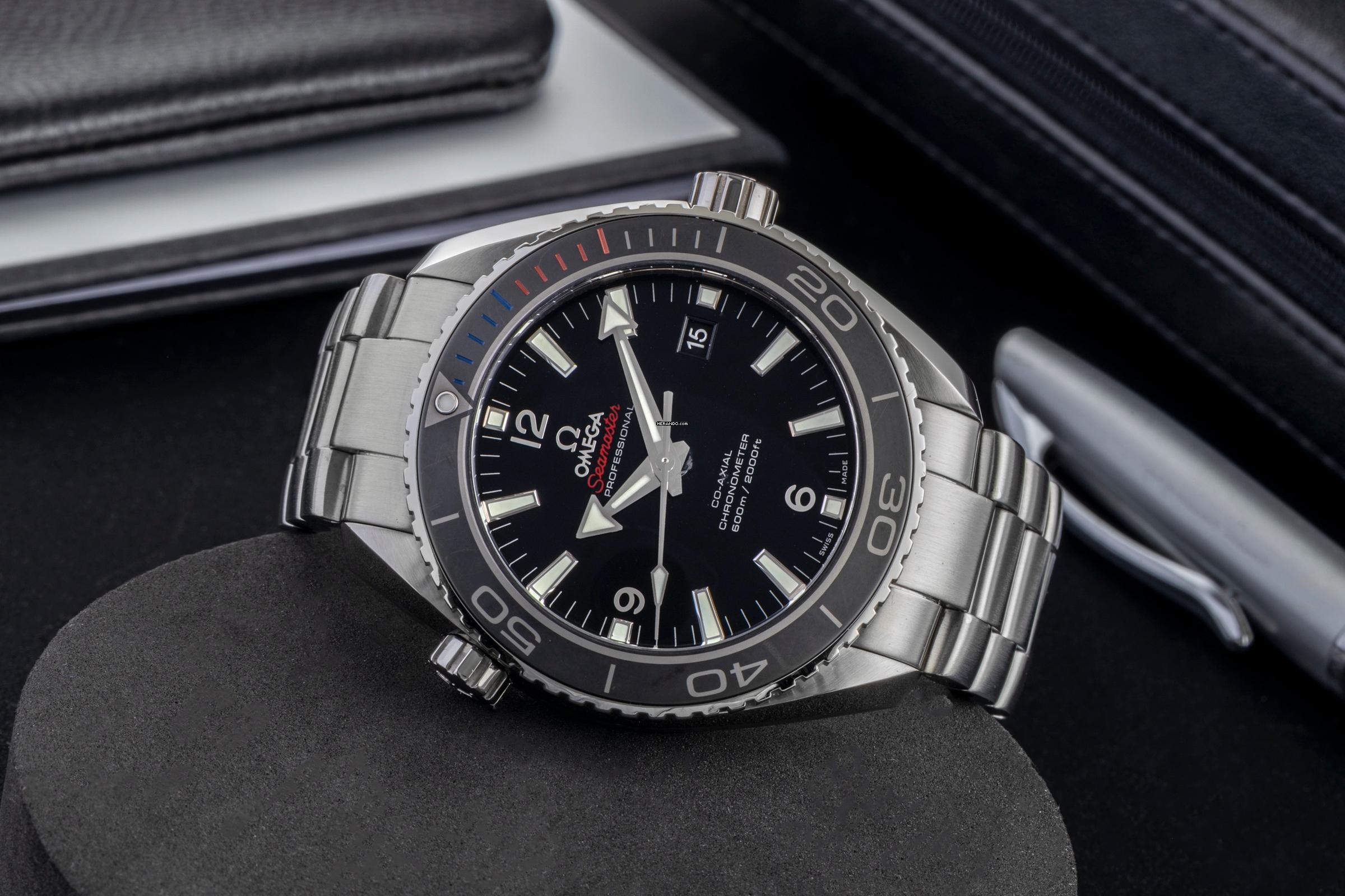 Thumbnail von Omega Seamaster Planet Ocean Olympic Games Sochi 2014 522.30.46.21.01.001 B&P