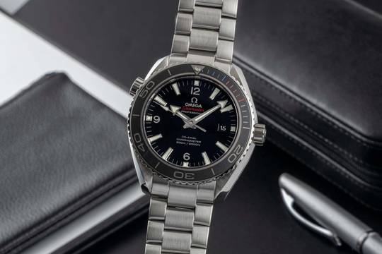  Omega Seamaster Planet Ocean Olympic Games Sochi 2014 522.30.46.21.01.001 B&P 