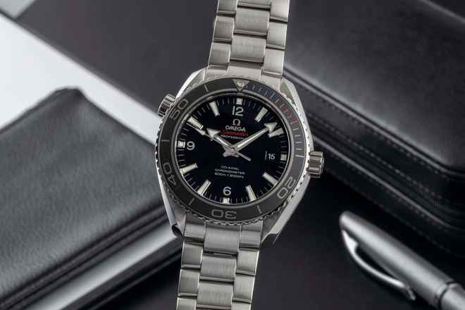 Omega Seamaster Planet Ocean Olympic Games Sochi 2014 522.30.46.21.01.001 B&P 