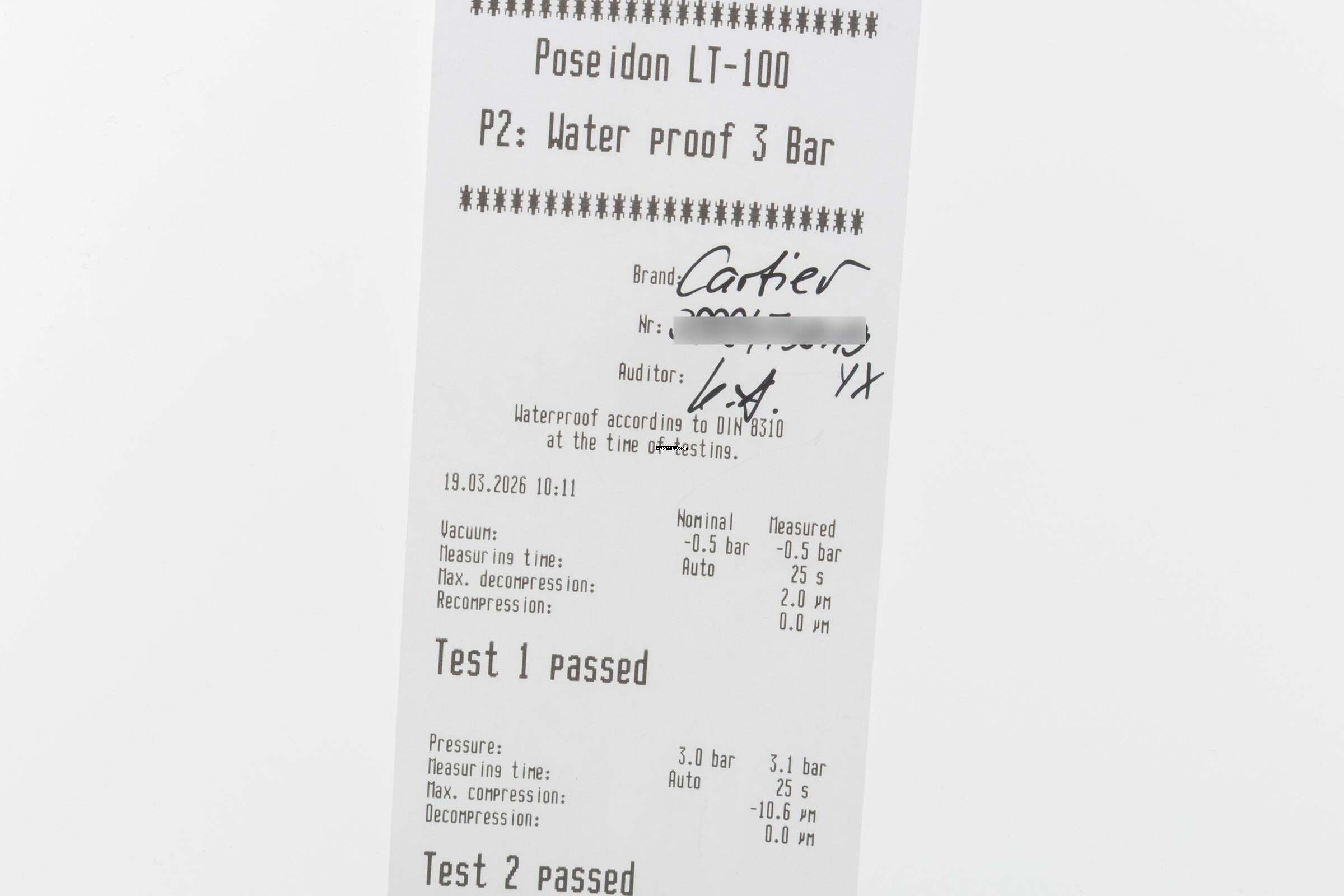 Thumbnail von Cartier Ronde de Cartier Solo De Cartier Automatic Date Steel Men's Watch Ref. WSRN0012