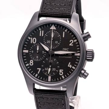  IWC Fliegeruhr Chronograph Top Gun Pilot Chronograph Top Gun 41 – IW388106– NEW & Unworn – 03/2026 Full Set 