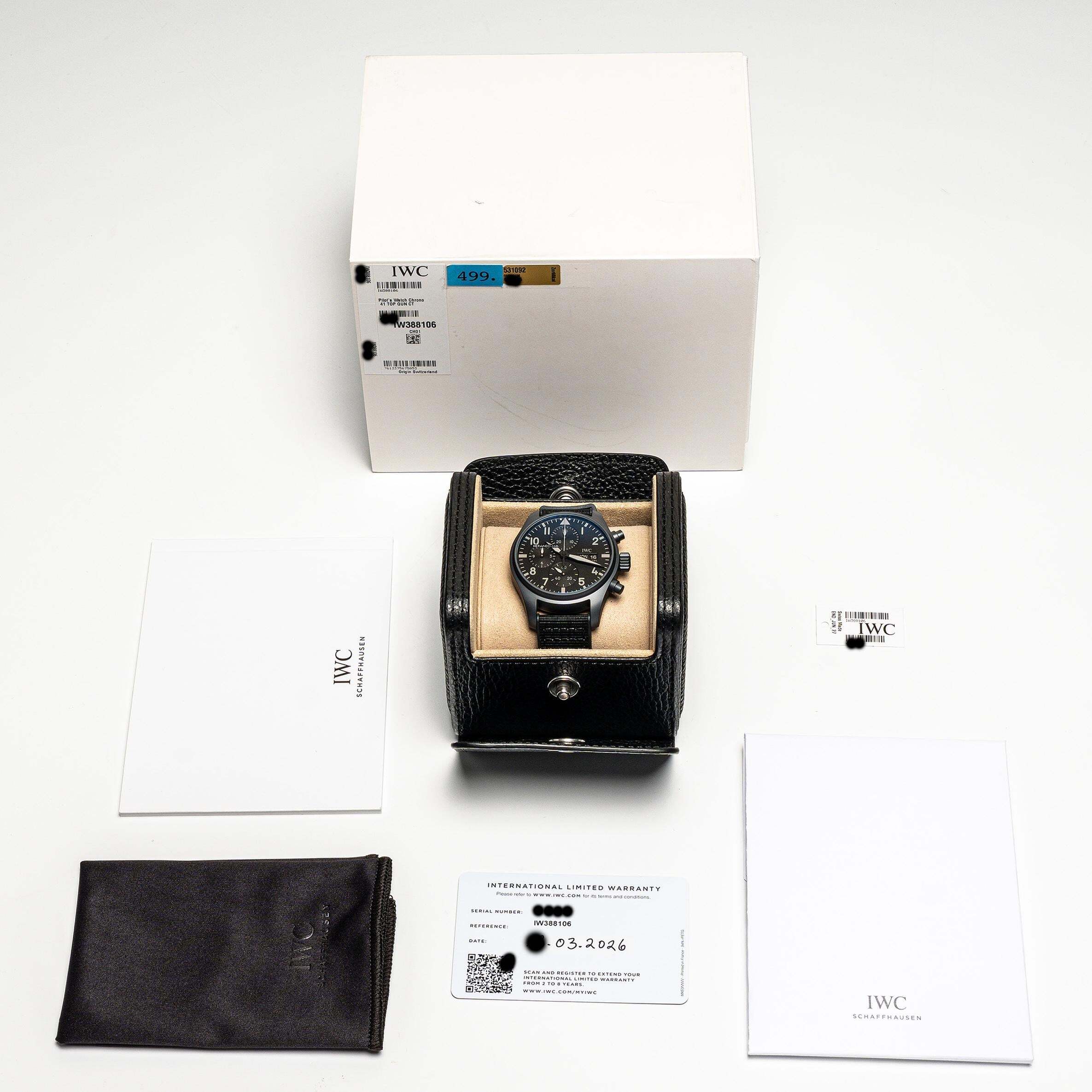 Thumbnail von IWC Fliegeruhr Chronograph Top Gun Pilot Chronograph Top Gun 41 – IW388106– NEW & Unworn – 03/2026 Full Set