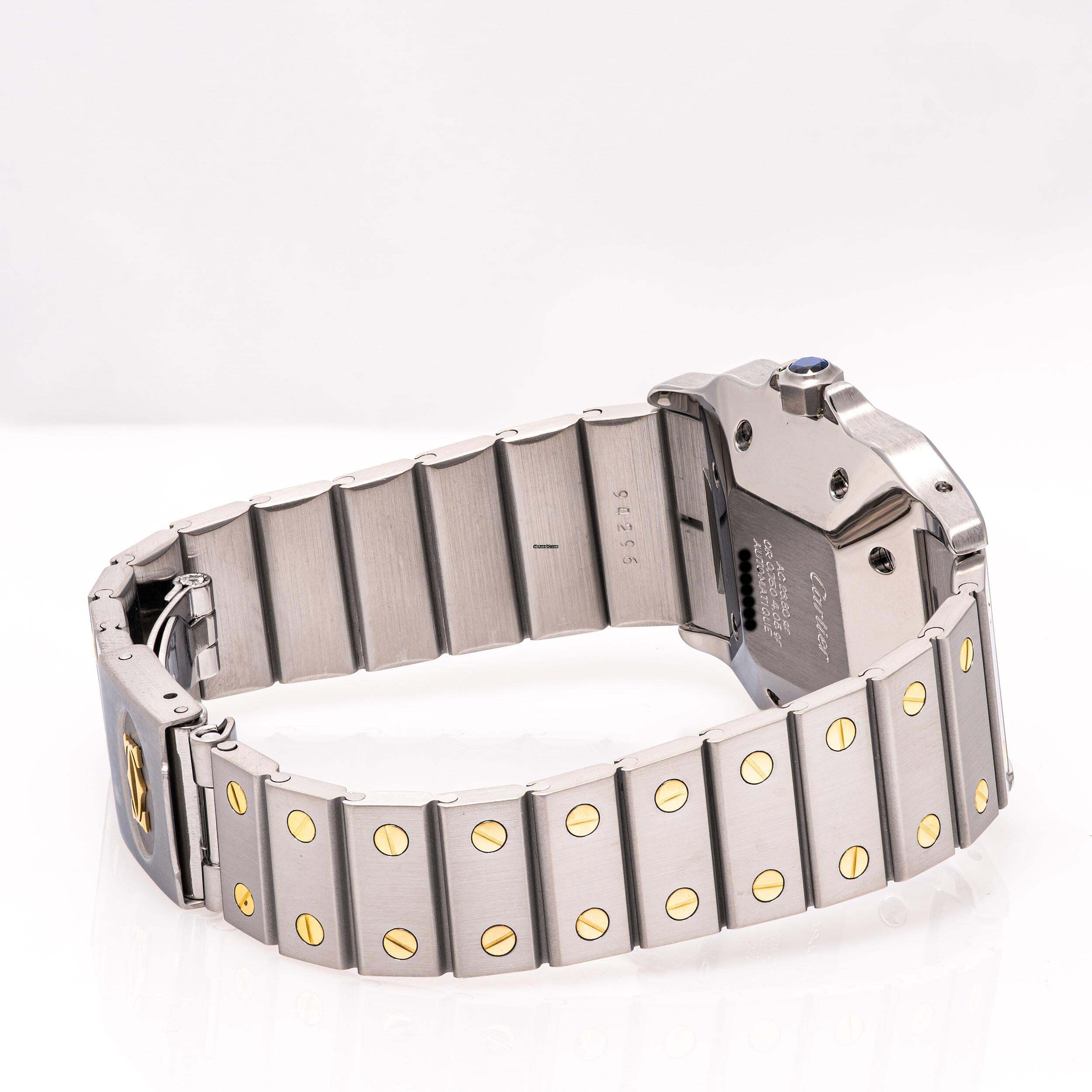 Thumbnail von Cartier Santos Carree 29x41 – 2961 – like NEW – Cartier Service 2025