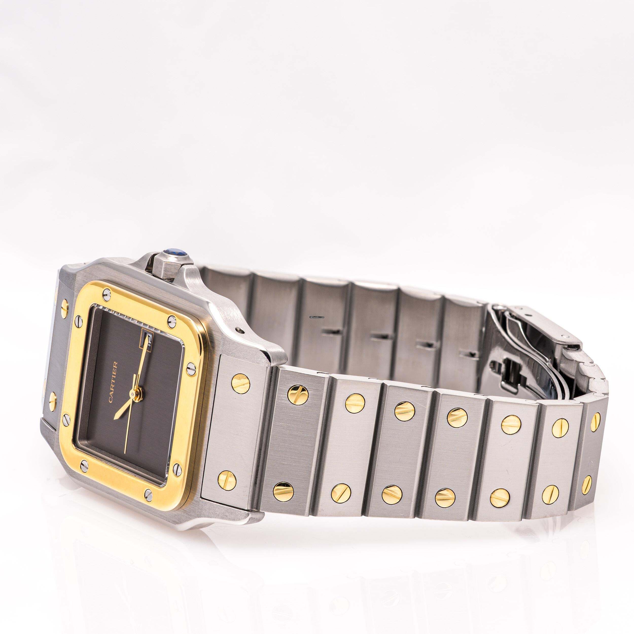 Thumbnail von Cartier Santos Carree 29x41 – 2961 – like NEW – Cartier Service 2025