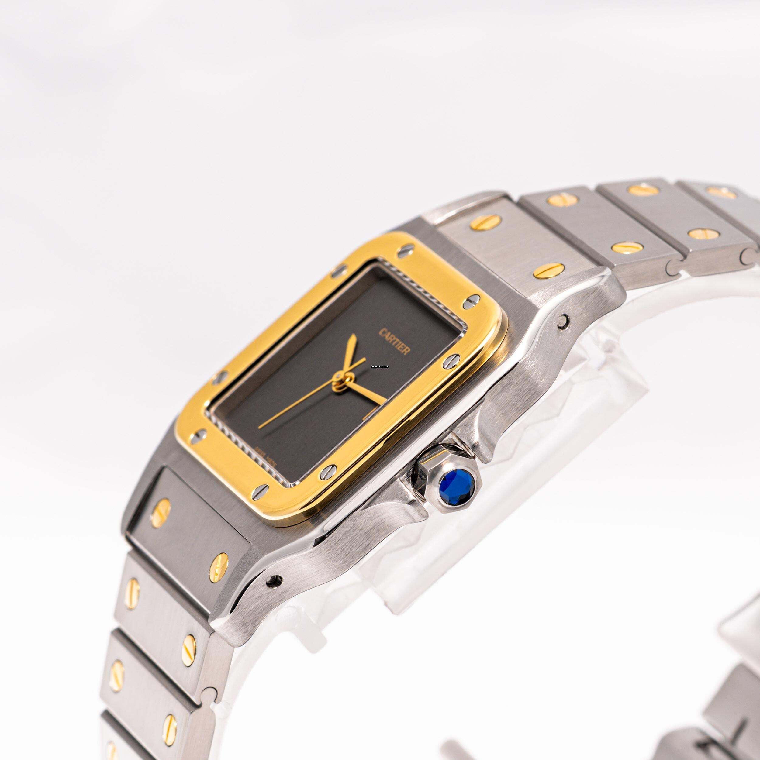 Thumbnail von Cartier Santos Carree 29x41 – 2961 – like NEW – Cartier Service 2025