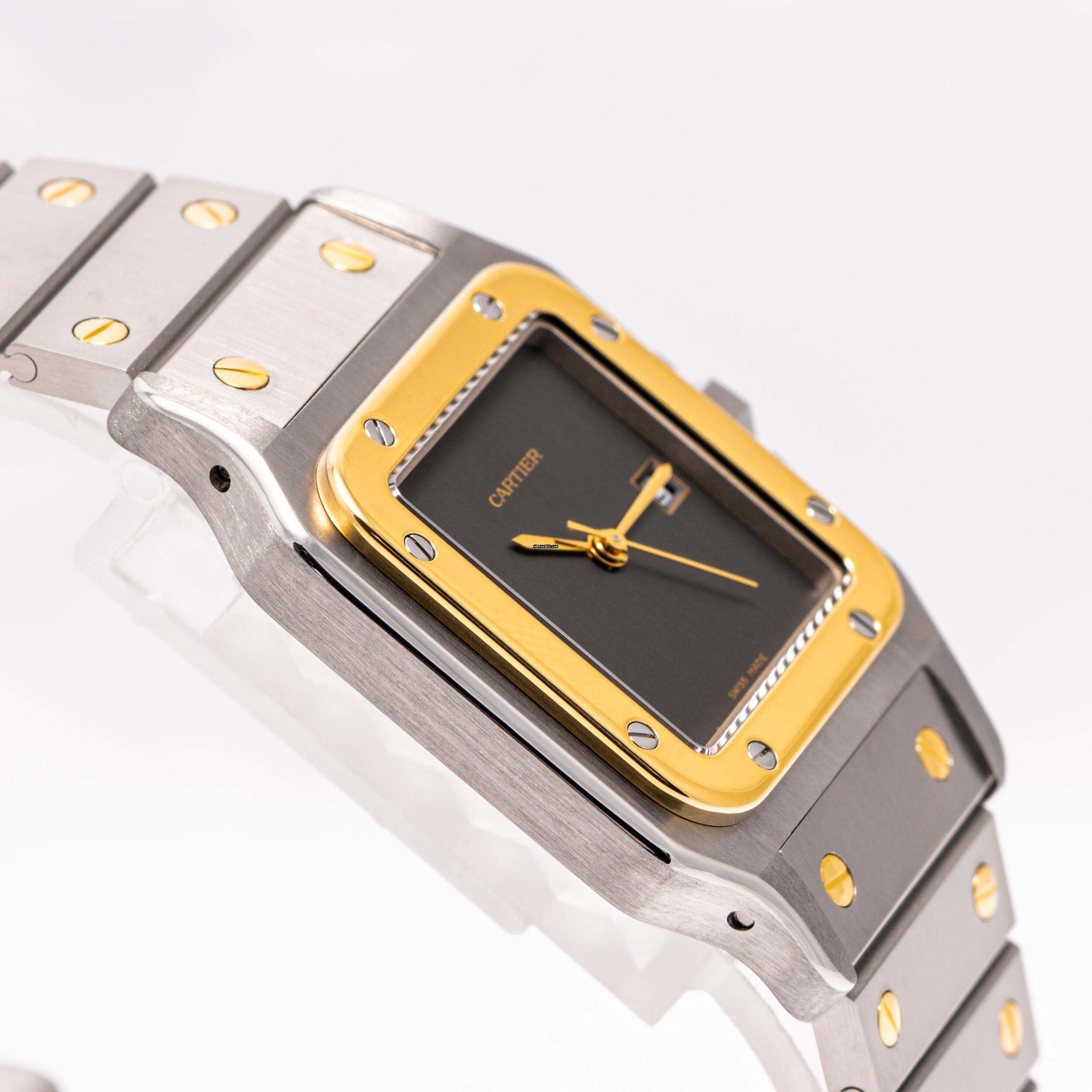 Thumbnail von Cartier Santos Carree 29x41 – 2961 – like NEW – Cartier Service 2025