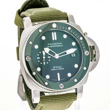 Thumbnail von Panerai Submersible Quarantaquattro Verde 44 – PAM 01287 – like NEW – 11/2022 Full Set