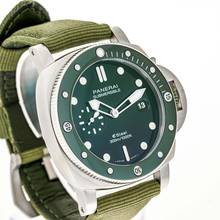 Thumbnail von Panerai Submersible Quarantaquattro Verde 44 – PAM 01287 – like NEW – 11/2022 Full Set