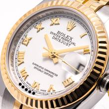 Thumbnail von Rolex Lady-Datejust 26 Steel Gold – 179173 – like NEW – 11/2006 Full Set Lc100