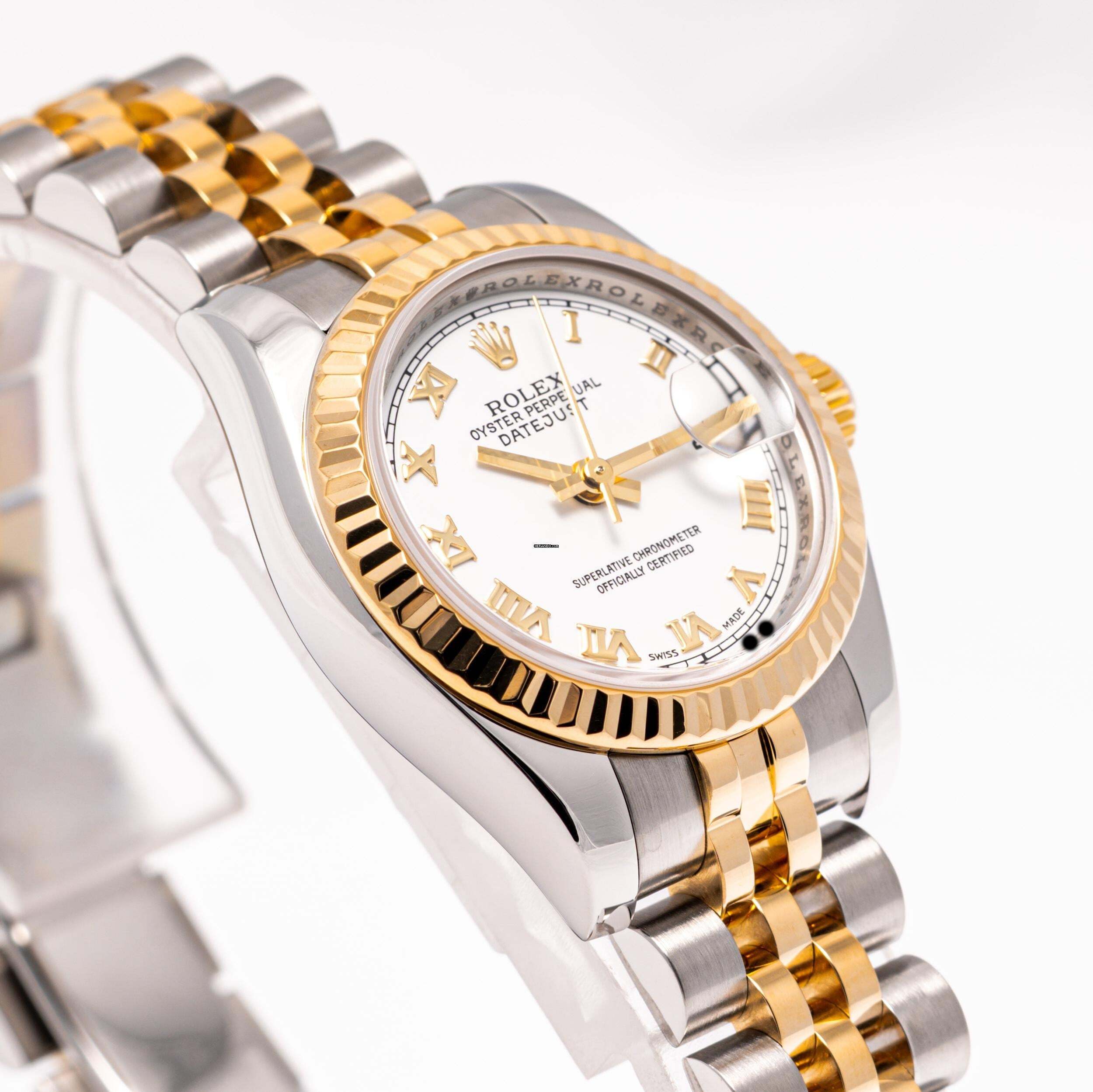 Thumbnail von Rolex Lady-Datejust 26 Steel Gold – 179173 – like NEW – 11/2006 Full Set Lc100