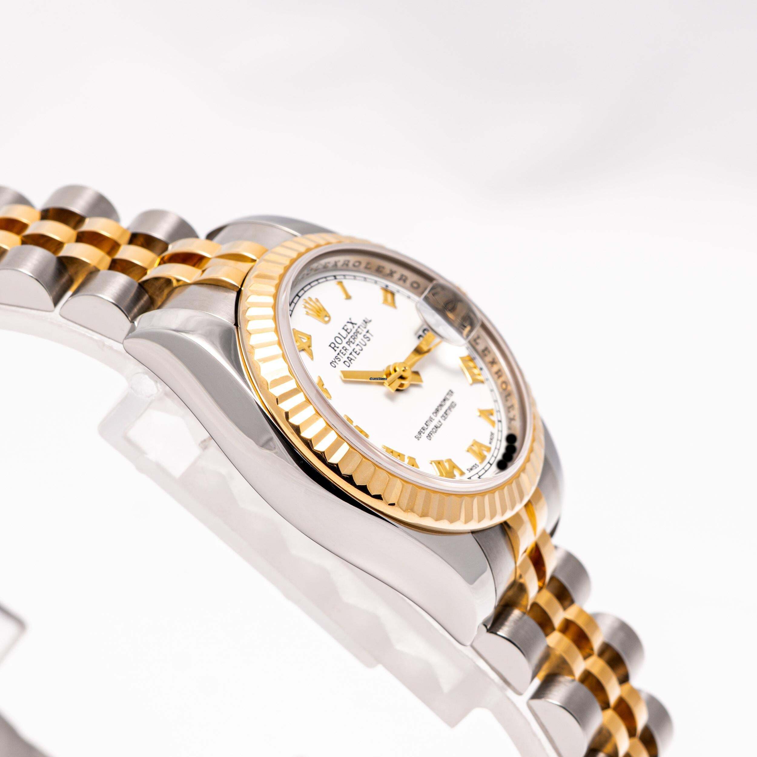 Thumbnail von Rolex Lady-Datejust 26 Steel Gold – 179173 – like NEW – 11/2006 Full Set Lc100