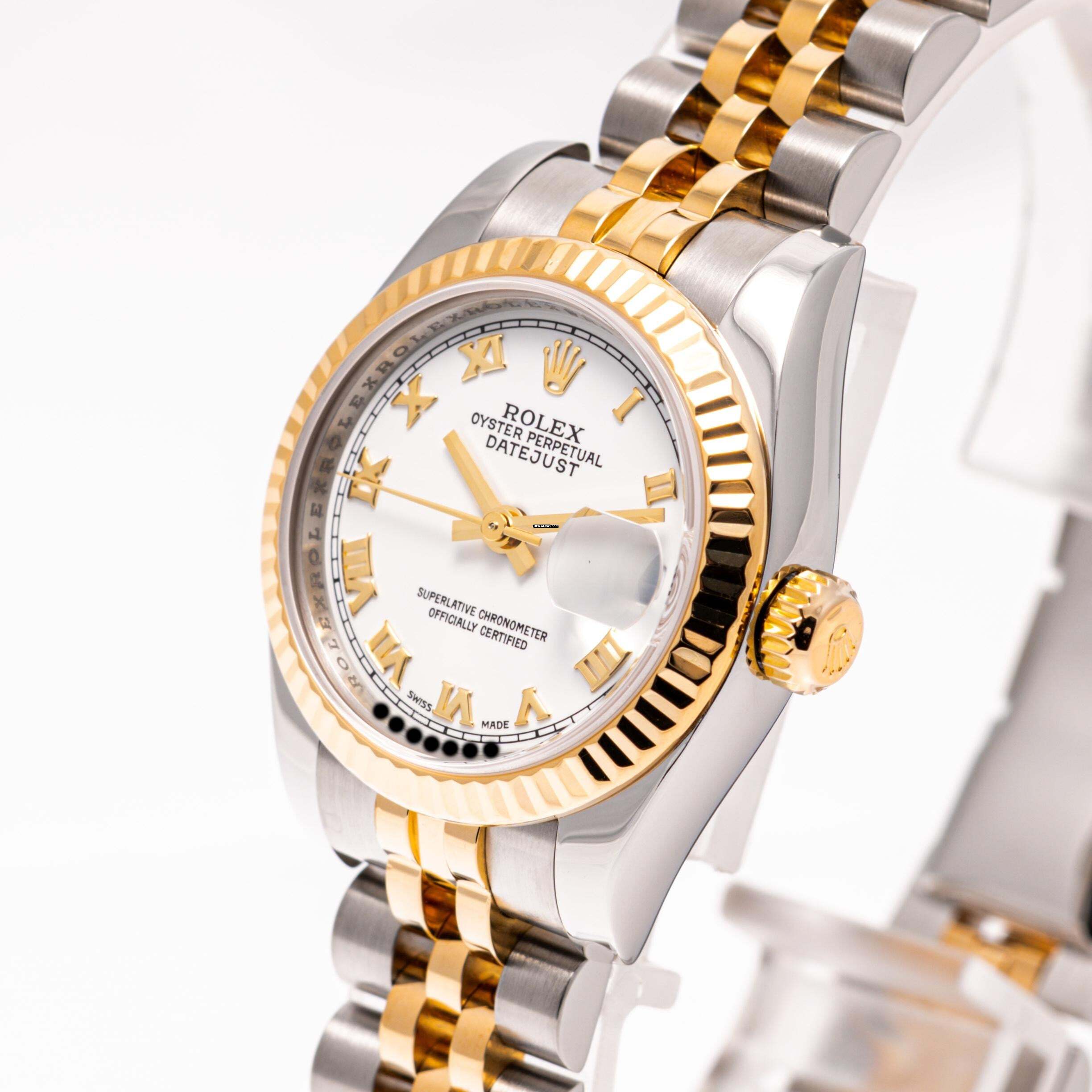 Thumbnail von Rolex Lady-Datejust 26 Steel Gold – 179173 – like NEW – 11/2006 Full Set Lc100