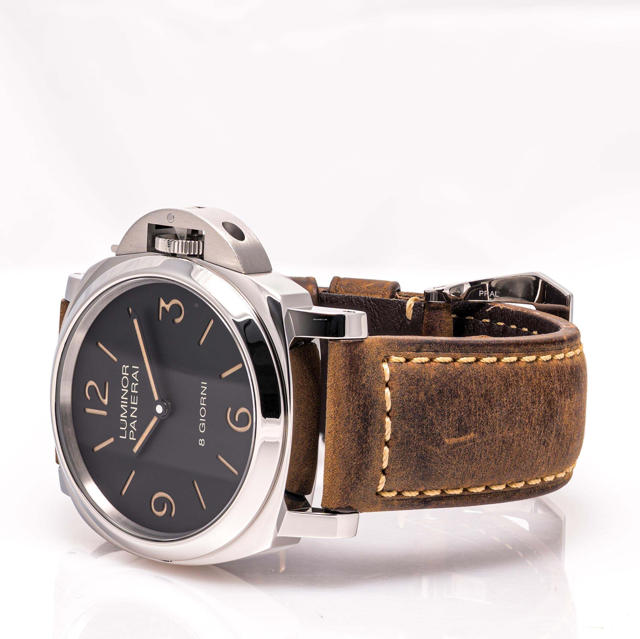 Thumbnail von Panerai Luminor Base 8 Days – PAM 00914 – like NEW – 02/2024 Full Set