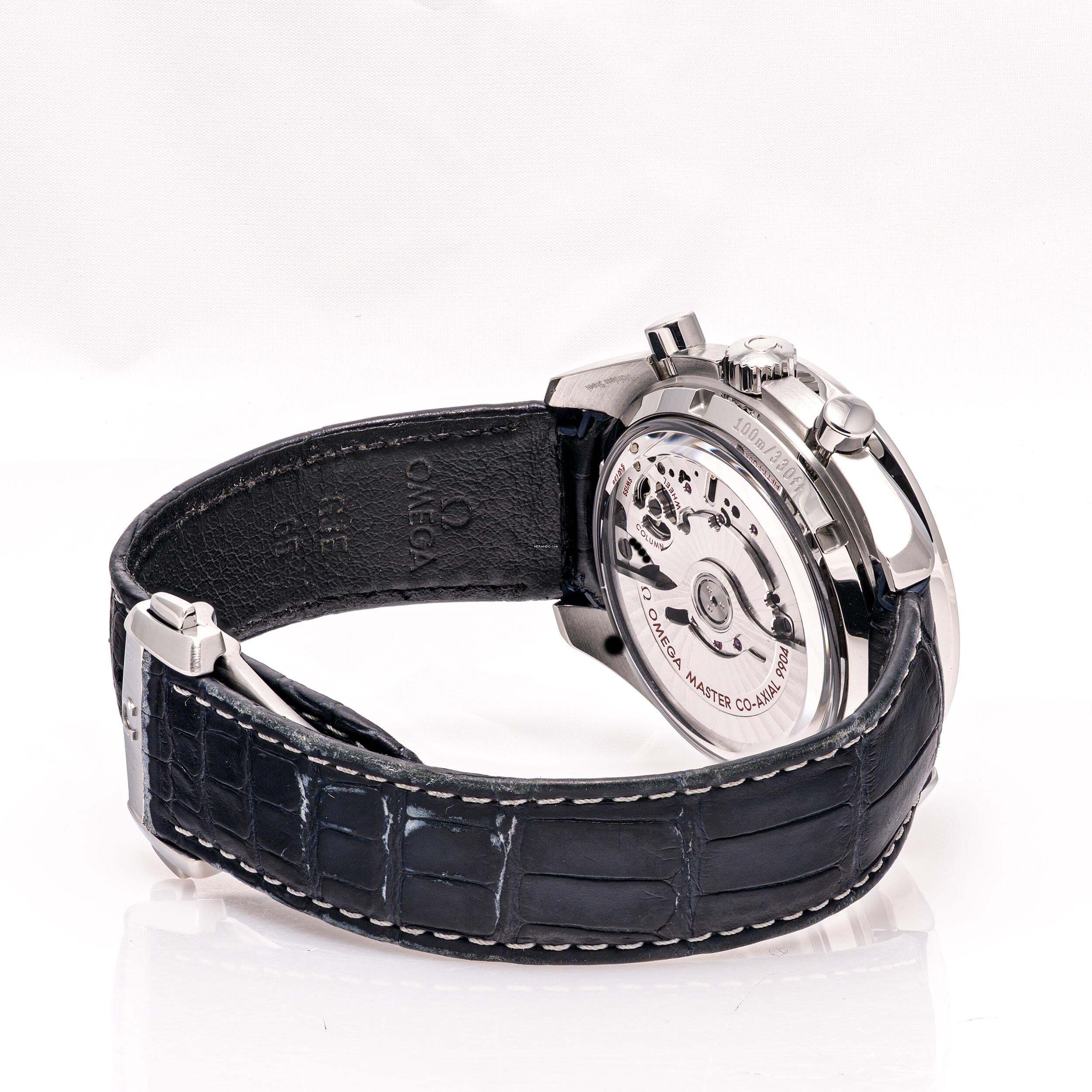 Thumbnail von Omega Speedmaster Moonphase Moonwatch 44 – 304.33.44.52.03.001 – like NEW – 01/2018 Full Set